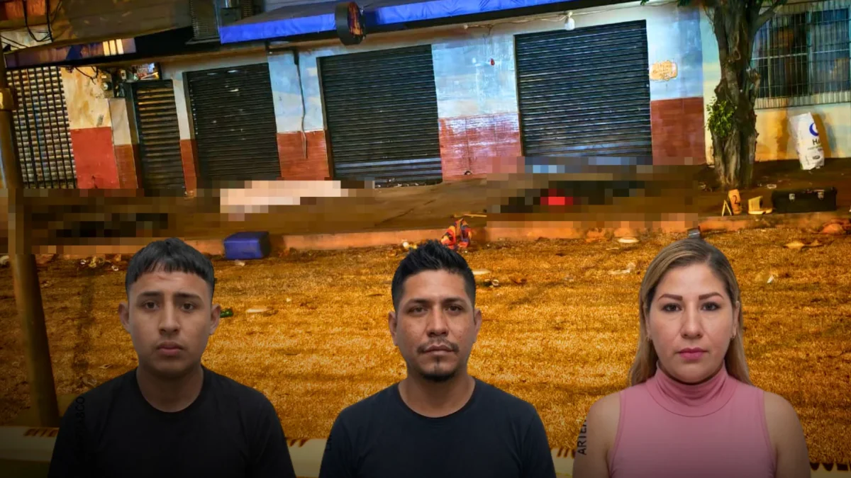 En el sitio del suceso, la Policía recogió cuatro vainas percutidas calibre 9 milímetros.