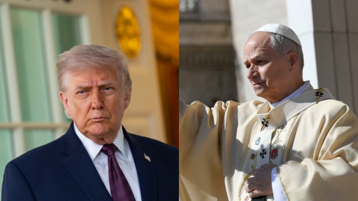 Donald arremetió contra el Pontífice en su red social.