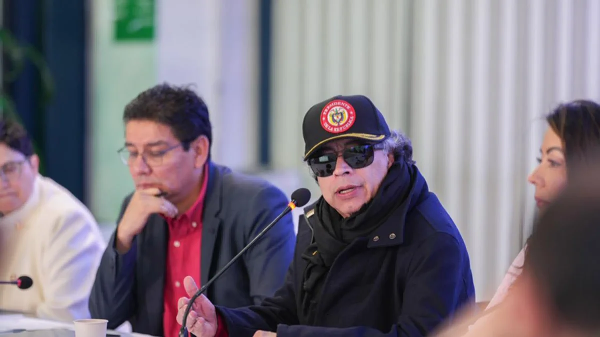 Gustavo Petro mencionó la guerra comercial con Ecuador en reunión en Ipiales.
