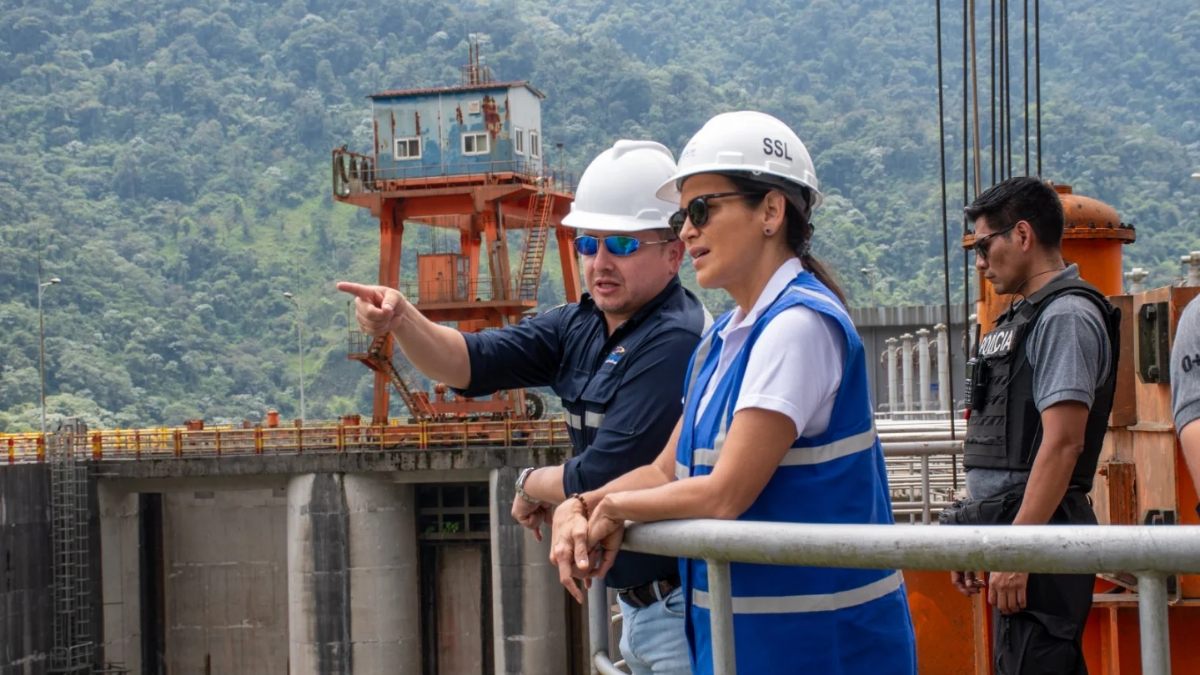 La hidroeléctrica Coca Codo Sinclair, una obra clave para el país que ha estado rodeada de controversias.