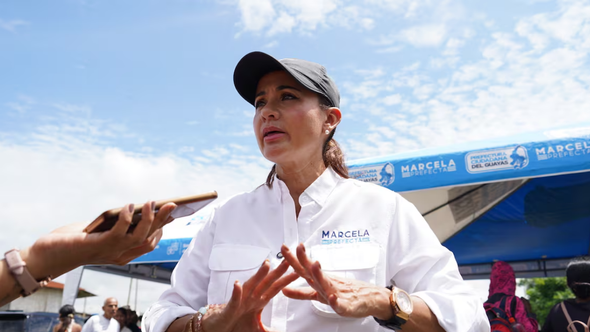 Marcela Aguiñaga deberá presentar una terna para elegir al nuevo viceprefecto del Guayas