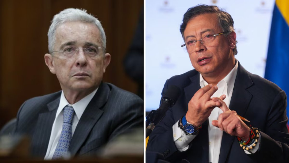 Colombia y Ecuador: Petro y Uribe se enfrentan por crisis arancelaria