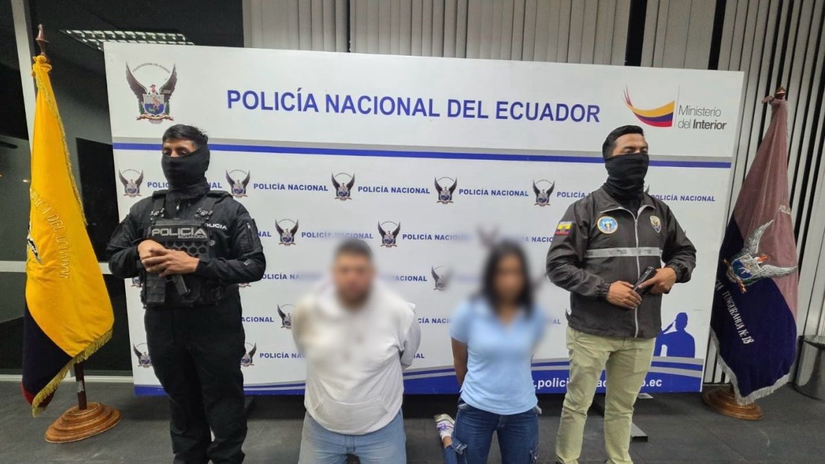 Los sospechosos son un hombre y una mujer de nacionalidad extranjera.