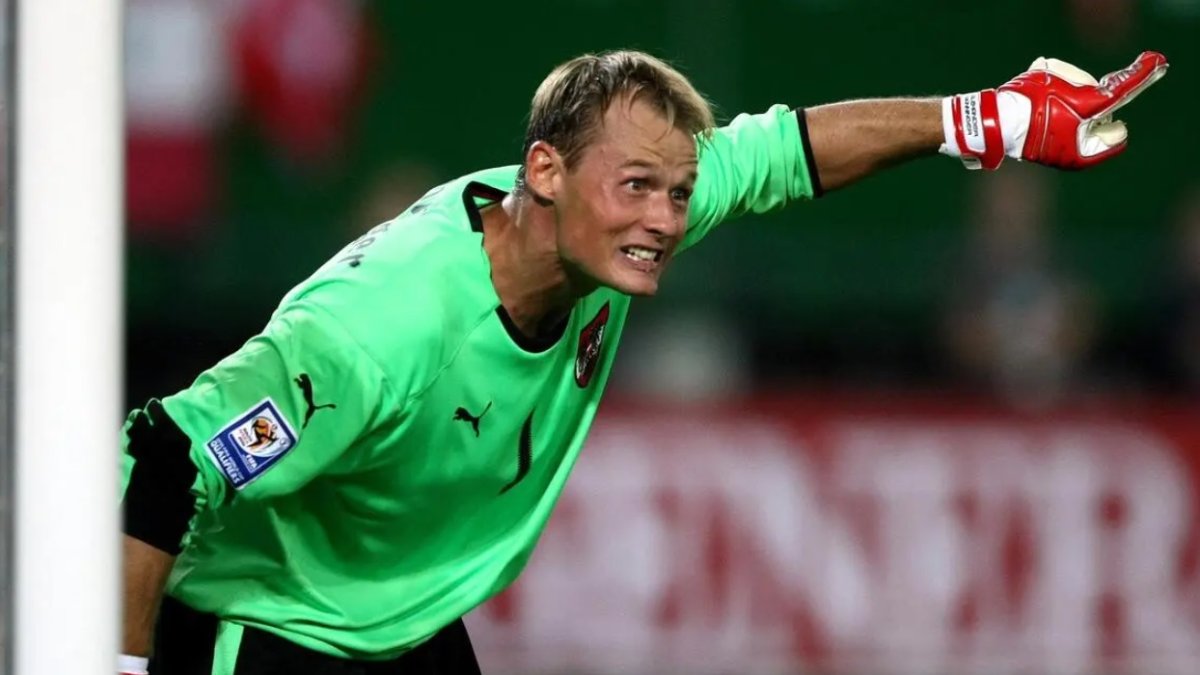 Alexander Manninger, portero austriaco.