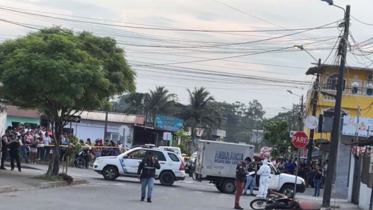Dos hombres fueron baleados en El Coca, Orellana.