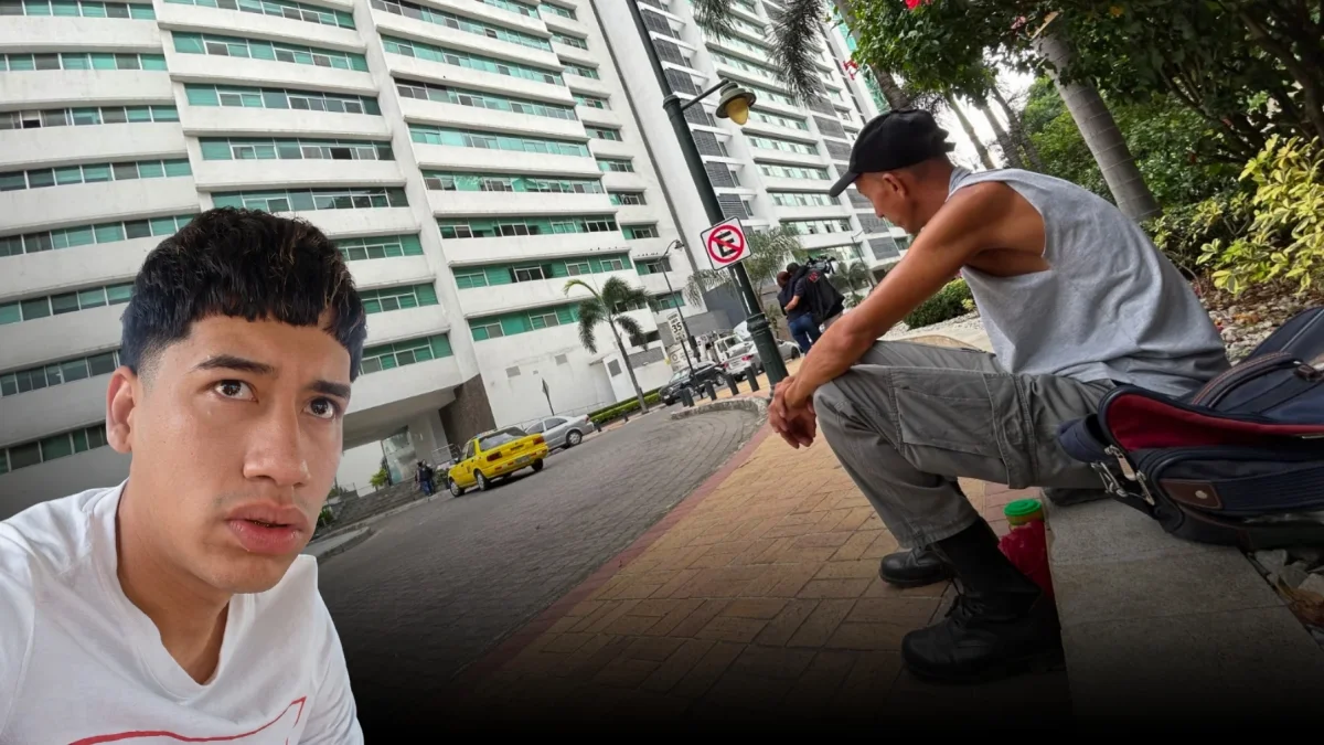 Jeremy Zambrano cayó desde el noveno piso de este condominio.