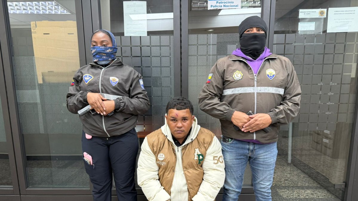 El implicado reconoció que participó en el robo con muerte en Cotocollao, norte de Quito.