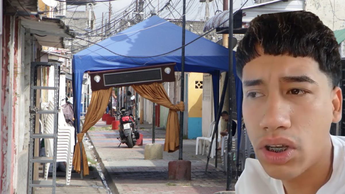 El velorio de Frenillo se realizó en una vivienda de La Floresta. Durante la noche hubo concurrencia de personas, mientras que en el día la asistencia fue menor.