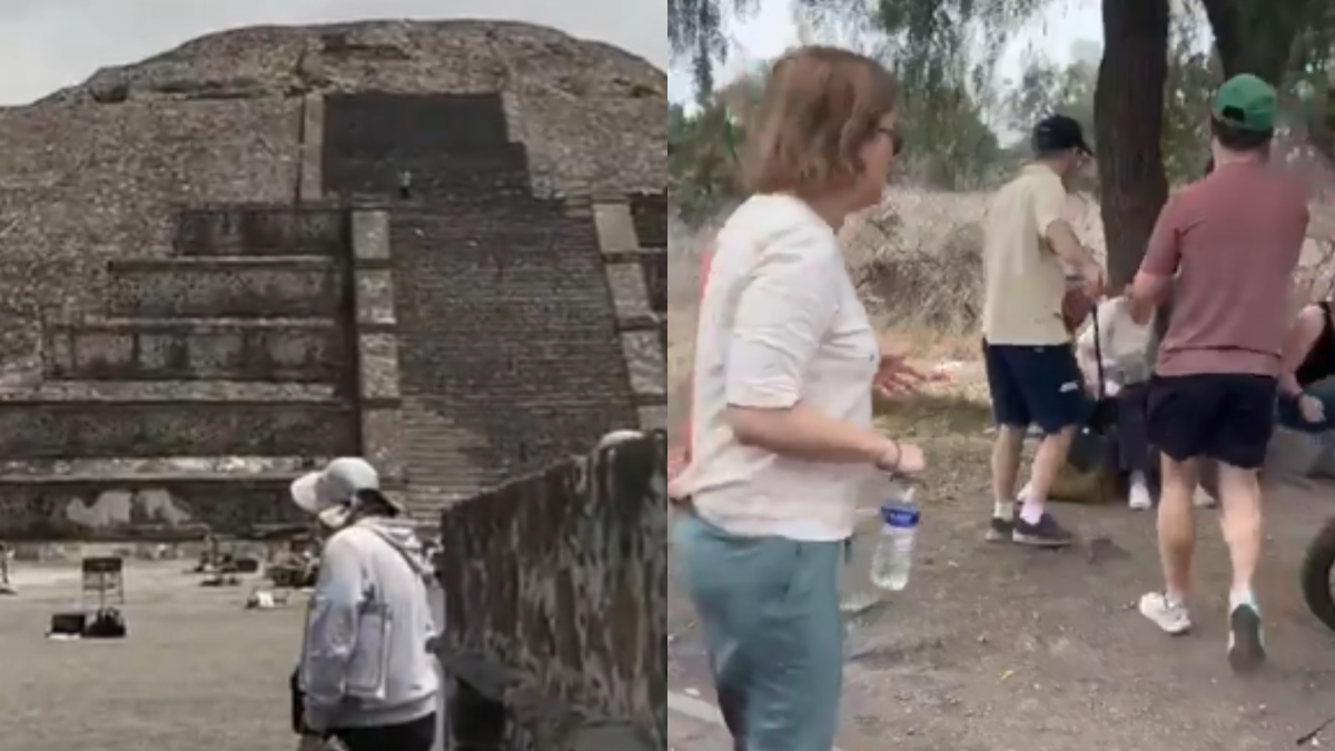 Video muestra el tiroteo en Teotihuacán que dejó una turista muerta y varios heridos en México