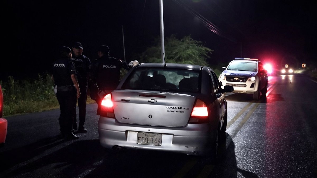 El crimen del policía Julián Aveiga se registró en la vía San Vicente - Chone.