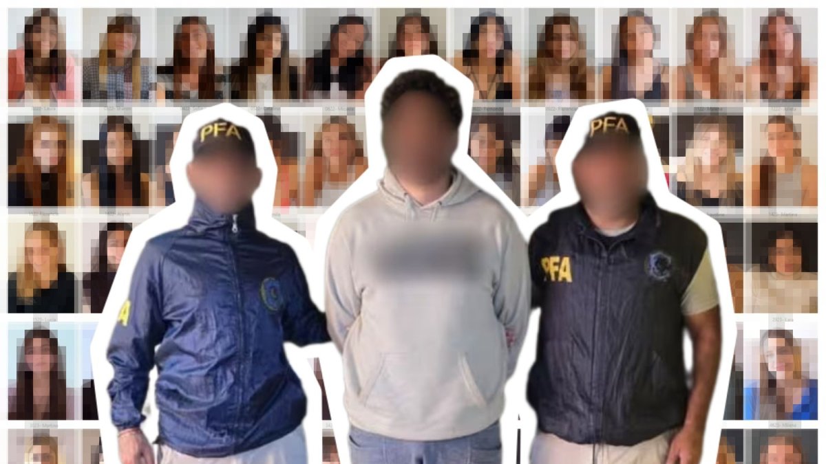 La investigación identificó más de 150 videos y decenas de víctimas, por lo que el acusado fue detenido.