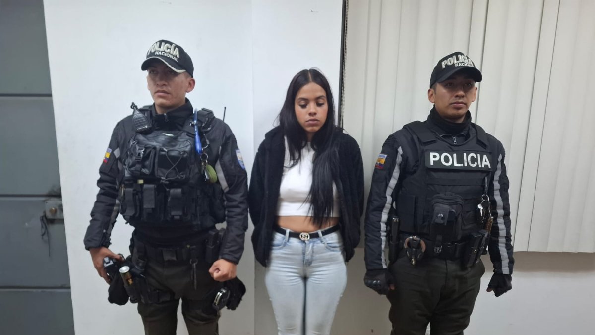 La sospechosa es de nacionalidad venezolana.