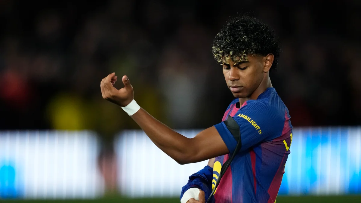 Lamine Yamal se quedó si la parte final de LaLiga.