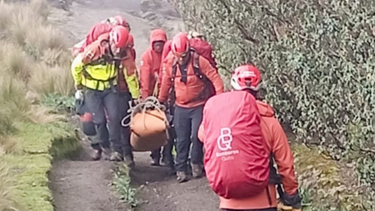 Una persona falleció en la ruta hacia la cumbre del Rucu Pichincha.