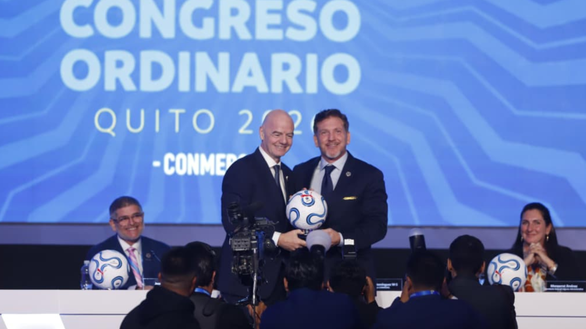 El Congreso de la Conmebol inició con la presencia de Infantino