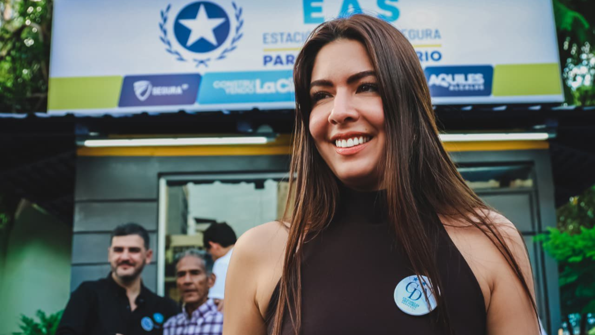 Tatiana Coronel, vicealcaldesa de Guayaquil.