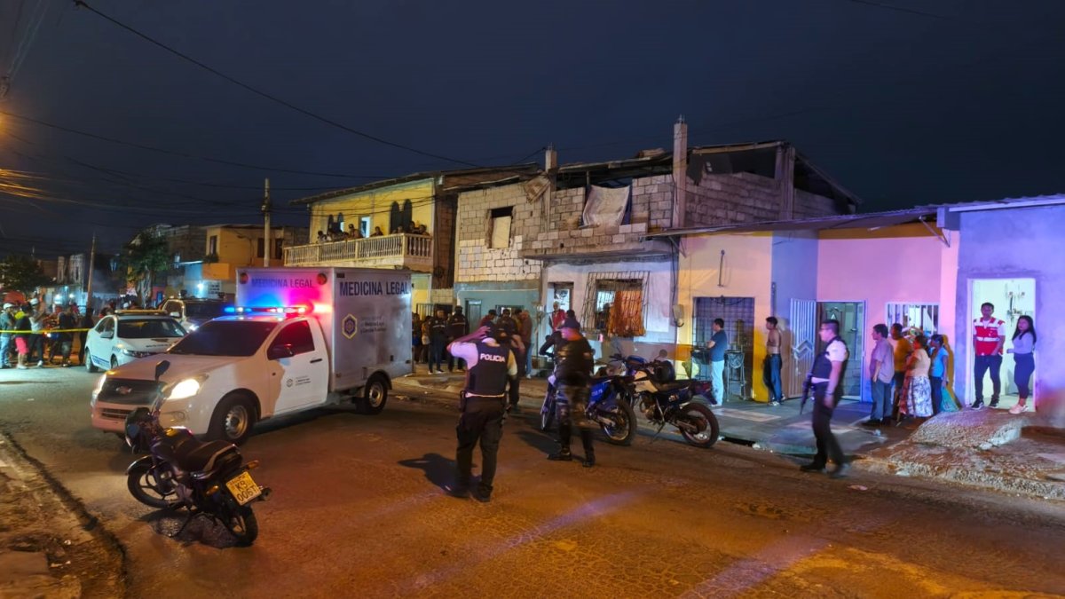 El crimen de la mujer ocurrió en el barrio ´Primero de Enero´ en el puerto de Santa Rosa, jurisdicción del cantón Salinas