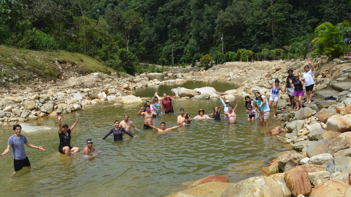 Pantera Negra, un sitio propicio para refrescarse.