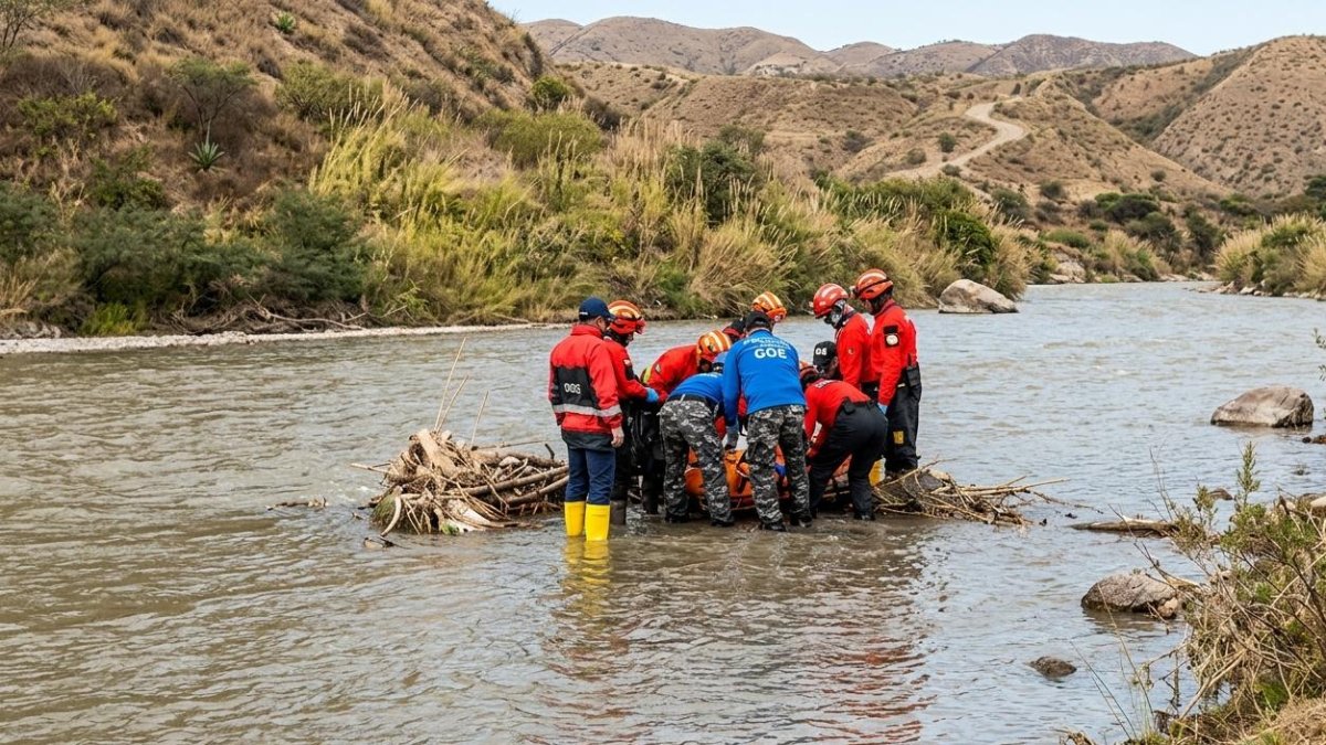 El cuerpo fue hallado en el río Catamayo, en el sector El Tambo, parroquia Malacatos, cantón Loja.
