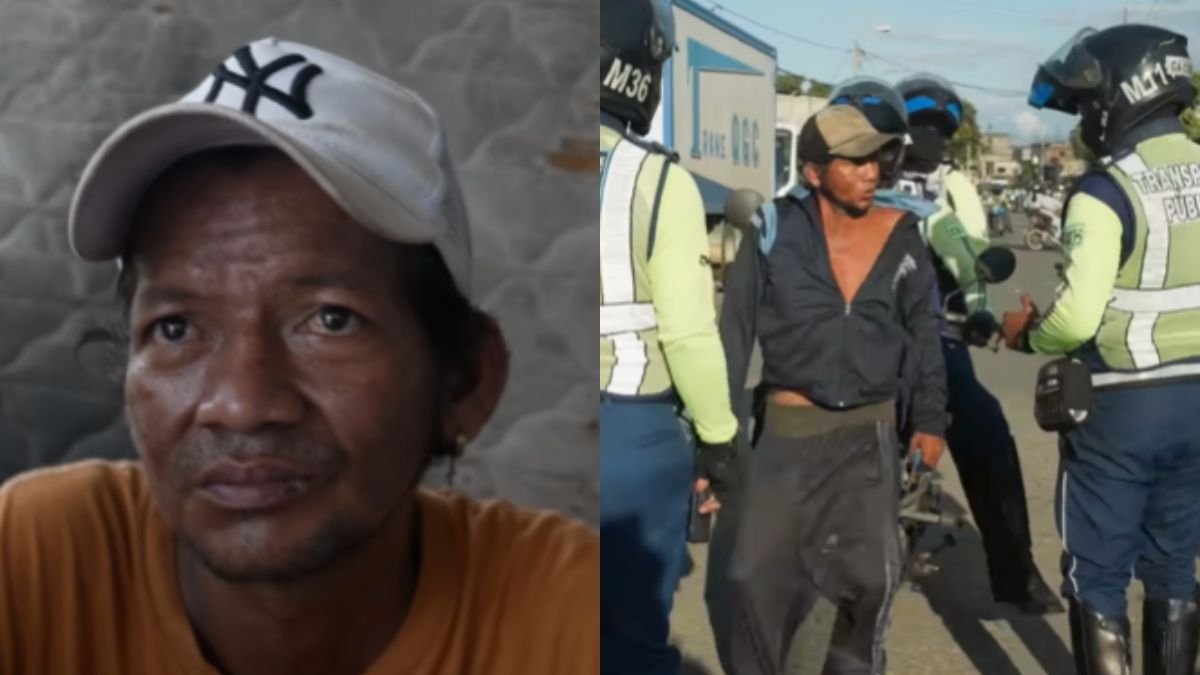 Guillermo Erazo quedó con severas lesiones en su columna tras el incidente con los uniformados.