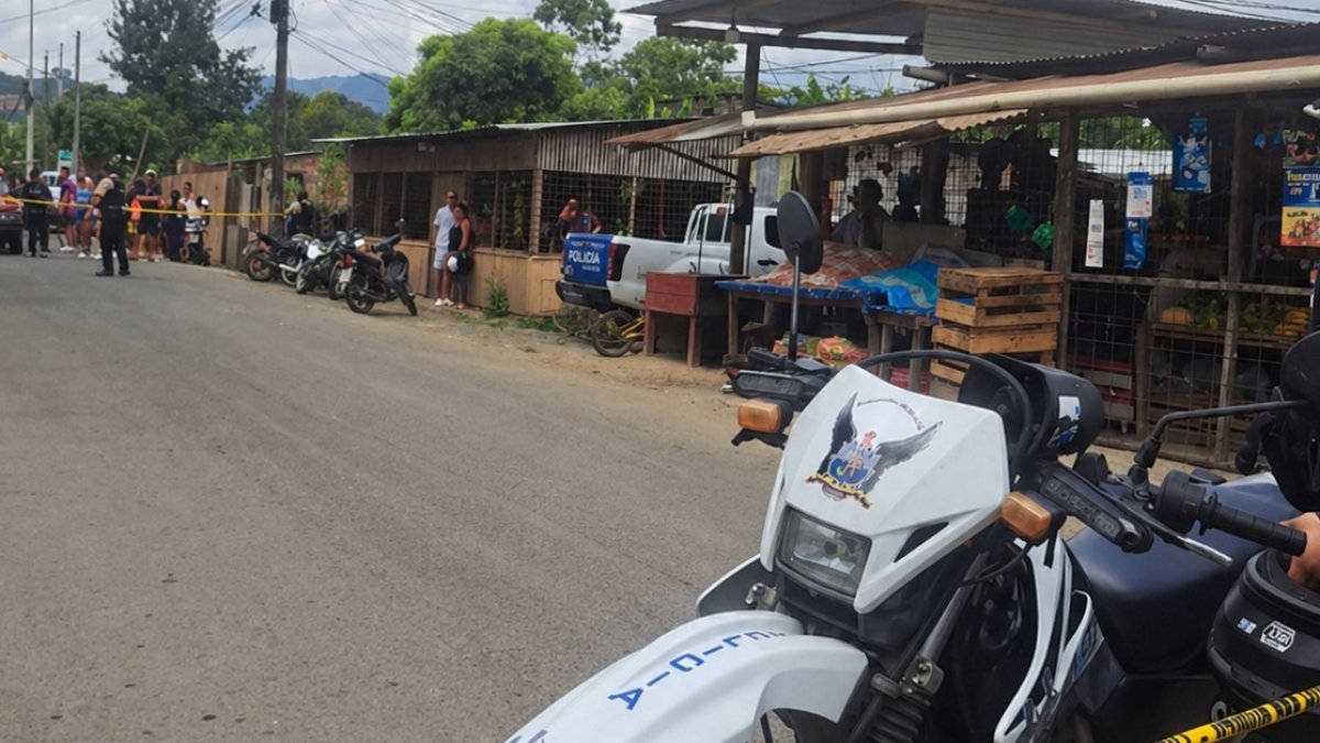 Una comerciante fue asesinada en el sitio Pachinche Afuera, de la parroquia Colón, en Portoviejo, provincia de Manabí
