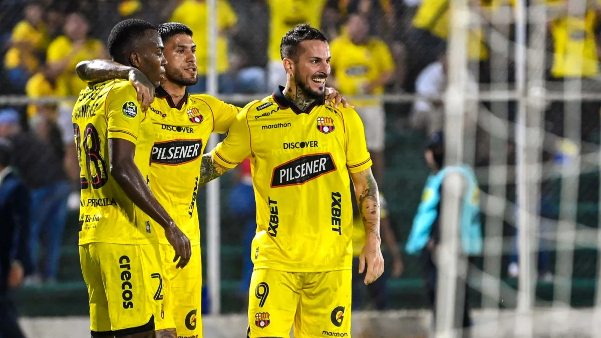 Darío Benedetto logró su quinto gol con Barcelona SC ante Orense.