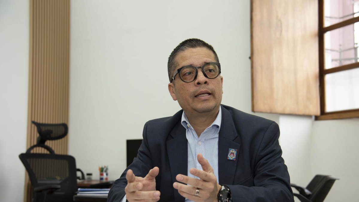 Juan Carlos Parra, gerente del Metro de Quito, conversó con EXTRA sobre la situación del sistema.