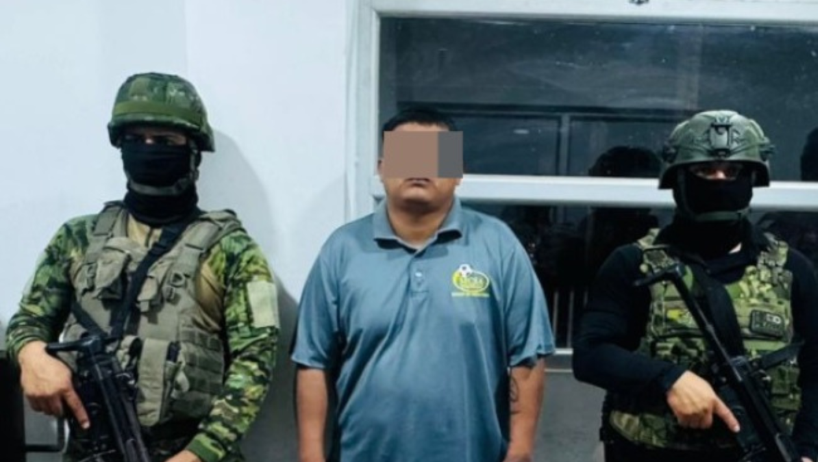 El detenido es señalado como presunto líder de una estructura criminal.