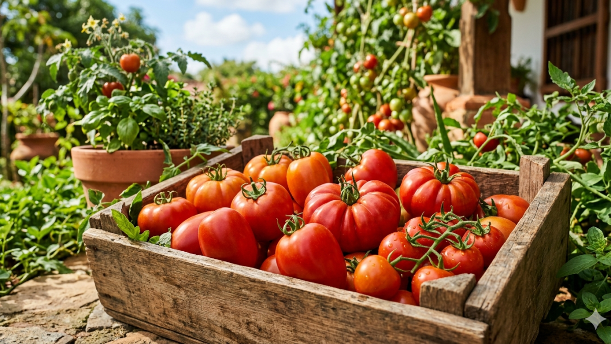Desde el punto de vista vitamínico, el tomate es una verdadera 
