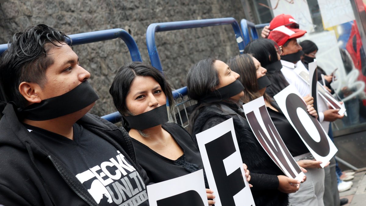 Las organizaciones políticas rechazaron la decisión del organismo electoral.