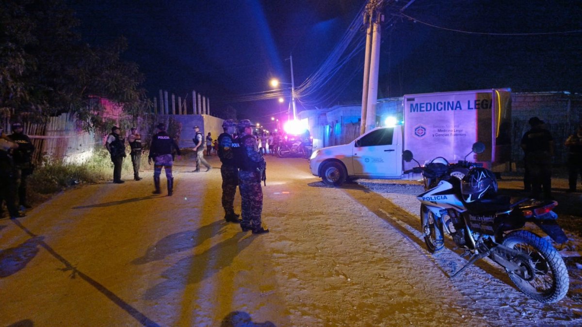 Santa Elena: Un joven fue acribillado en el barrio Jaime Roldós