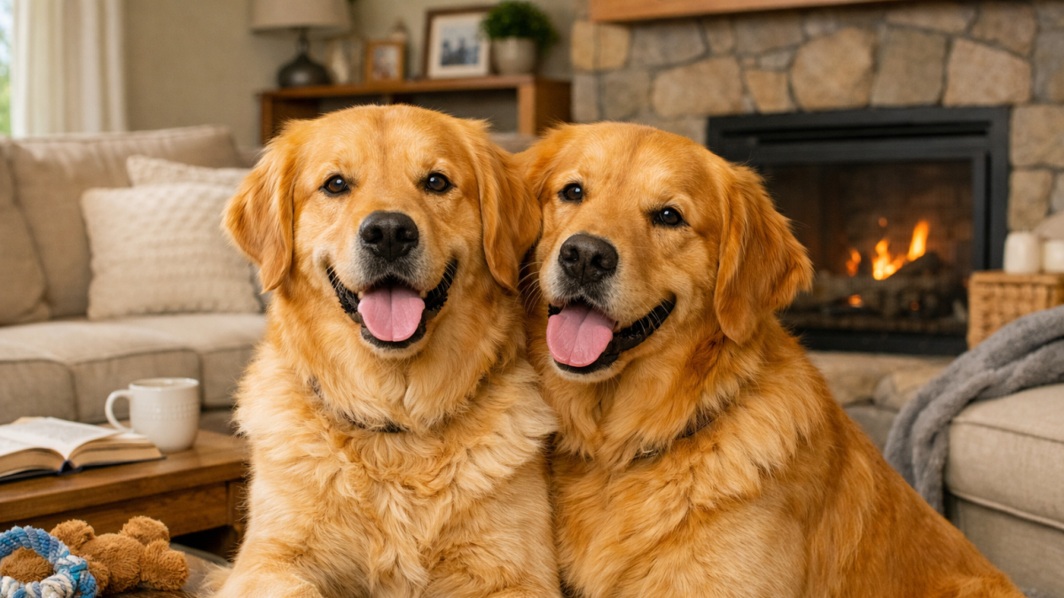 Científicos descubren que genes de perros golden retrievers están asociados a emociones humanas