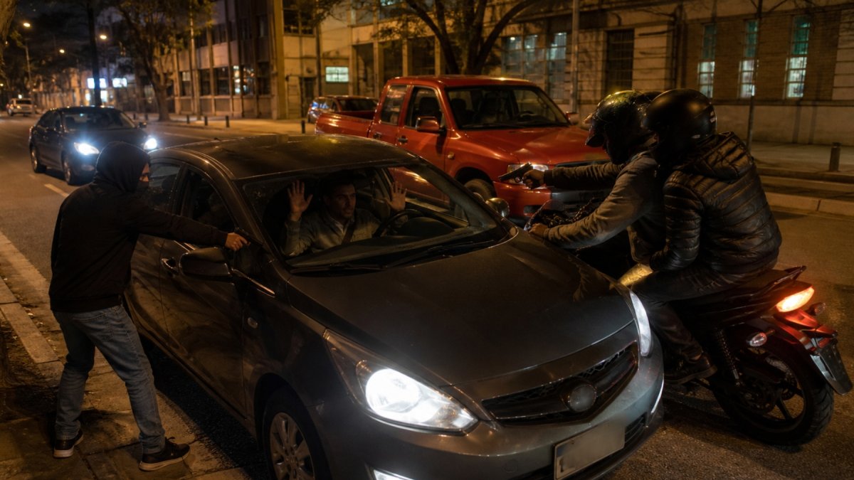 Secuestran a conductor de app y lo obligan a grabar video para quitarle el carro, en Quito