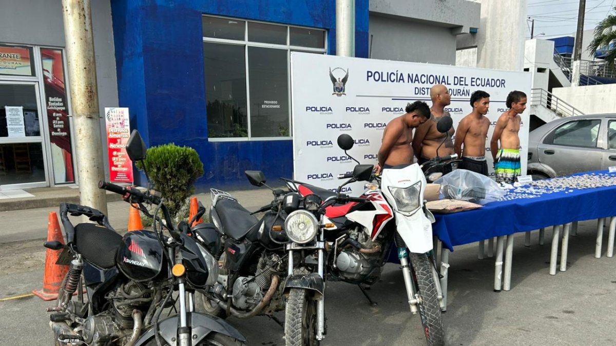 Así fueron capturados dos presuntos Latin King tras un crimen en Durán: ¿quién era la víctima?
