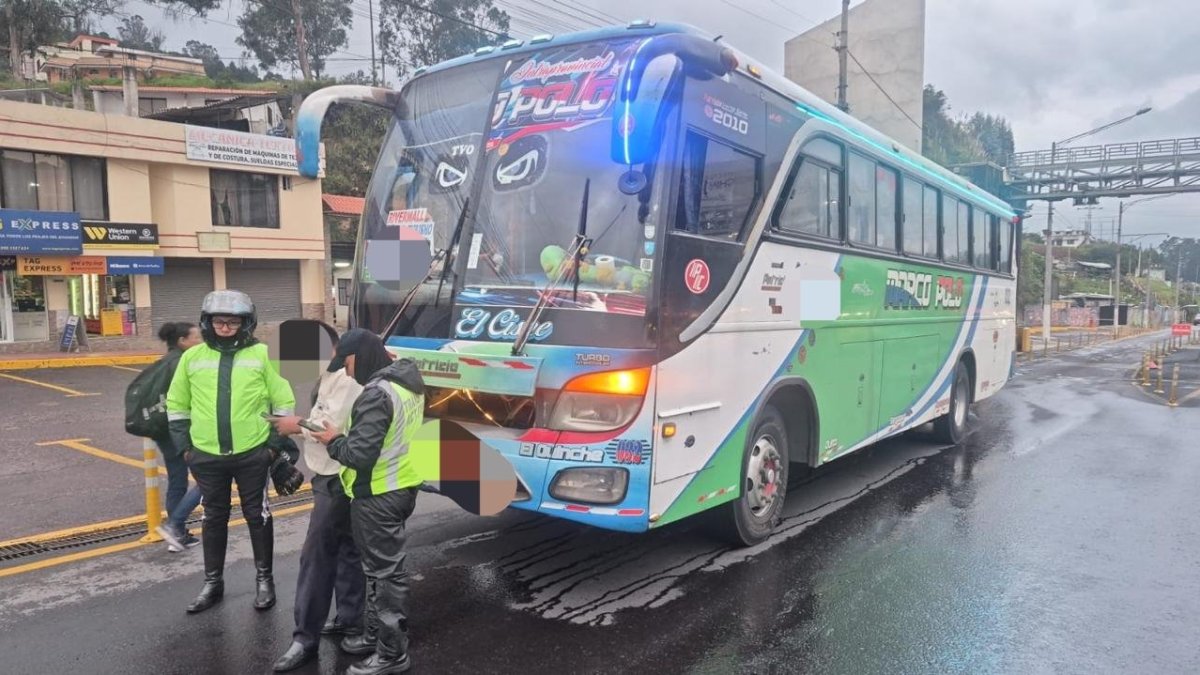 Quito: Bus intercantonal circulaba con chofer ebrio y pasajeros a bordo