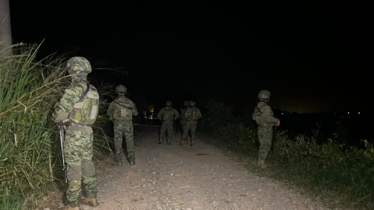 Militares neutralizaron a tres sospechosos armados en Montalvo, Los Ríos