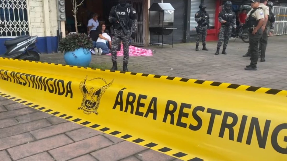 En Santo Domingo de los Tsáchilas, una bala perdida segó la vida de víctima colateral durante asalto