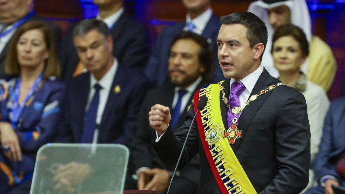 Informe a la Nación: ¿a qué hora y dónde hablará Daniel Noboa?