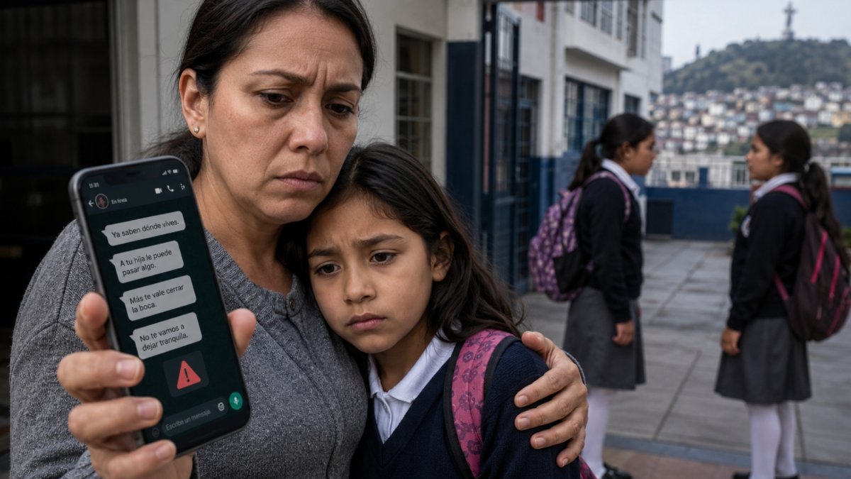 Madre denuncia amenazas de muerte tras pelea de su hija con una compañera de colegio, en Quito