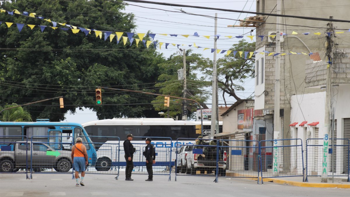 Santa Elena: cerco policial y calma en audiencia del caso Triple A
