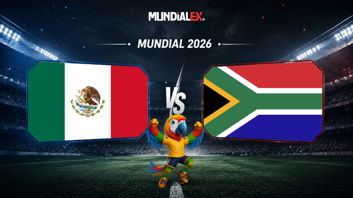 México vs. Sudáfrica: cuándo juegan, cuál es la hora y dónde