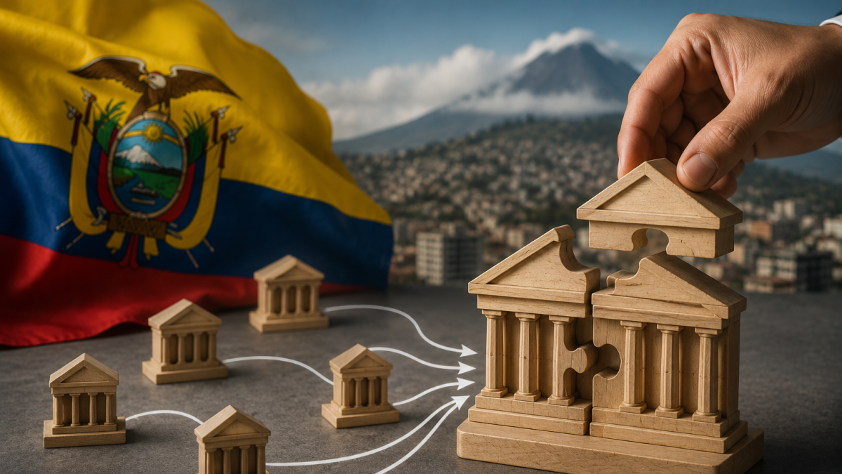 Fusión de ministerios en Ecuador: ¿funciona para optimizar recursos?