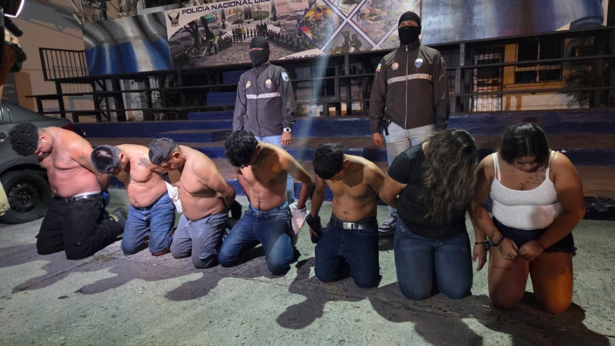 Reacción ante asalto en Los Ceibos, en Guayaquil, permitió aprehender a presuntos sacapintas