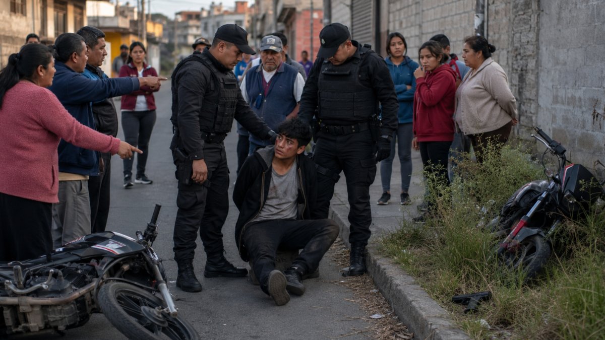 Sospechoso de robo fue liberado tras ser golpeado 
