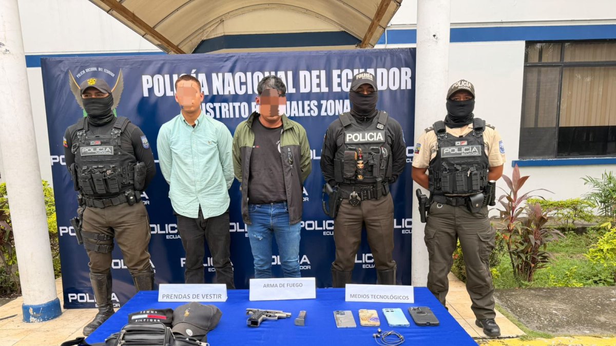 Persecución en el norte de Guayaquil terminó con u