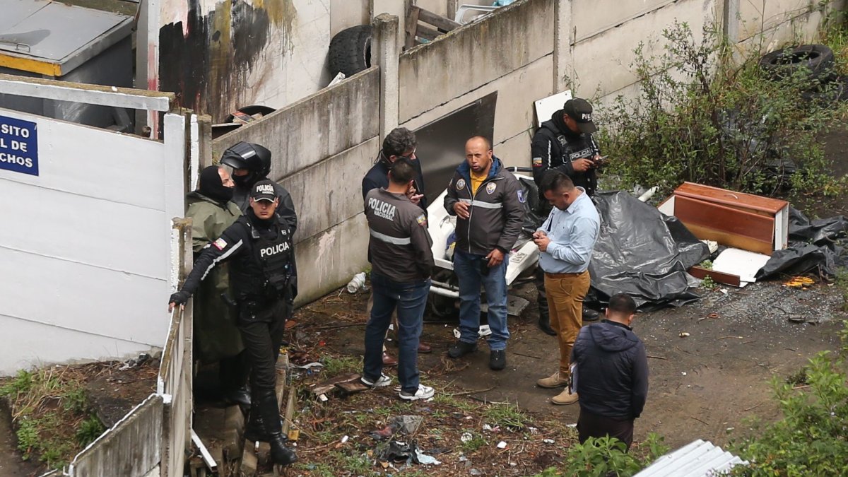 Así encontraron el cuerpo de Nathaly Mafla en una quebrada d