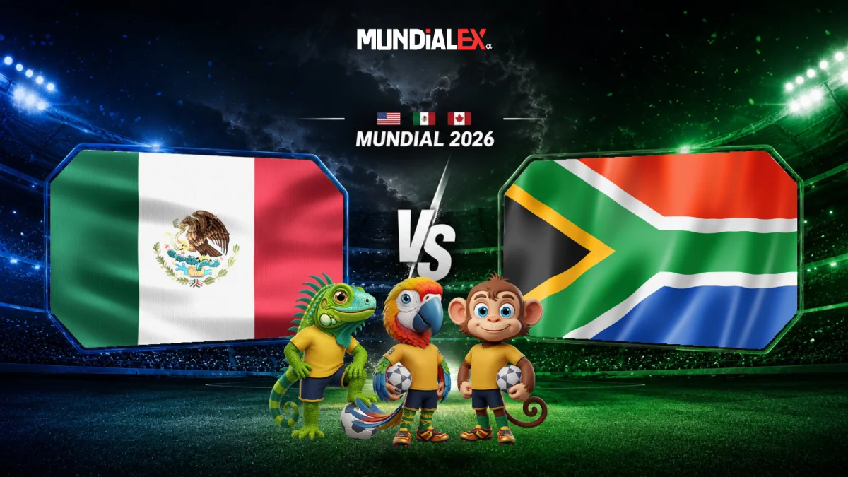 A qué hora juega hoy México vs. Sudáfrica y cómo v
