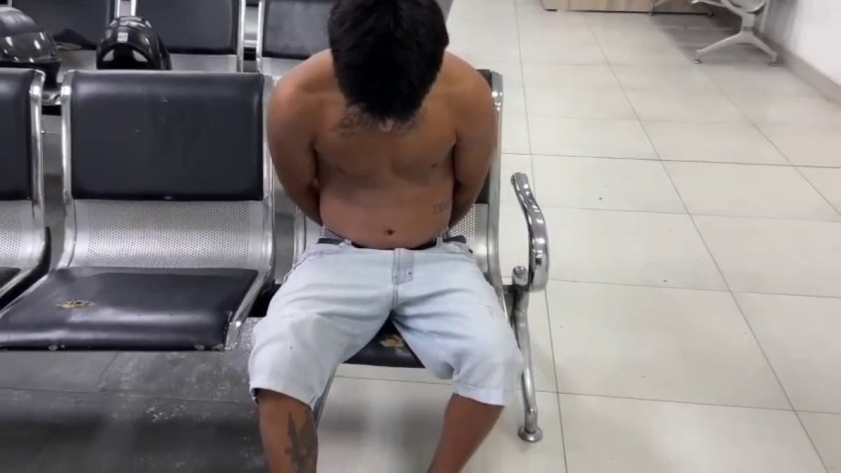 En Mapasingue Este, policías aprehendieron a misterioso moto