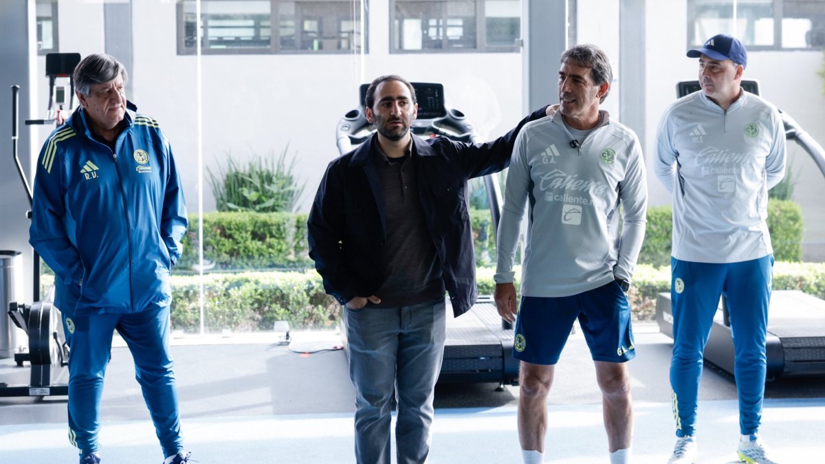 Guillermo Almada asume el reto del América, el club más gran