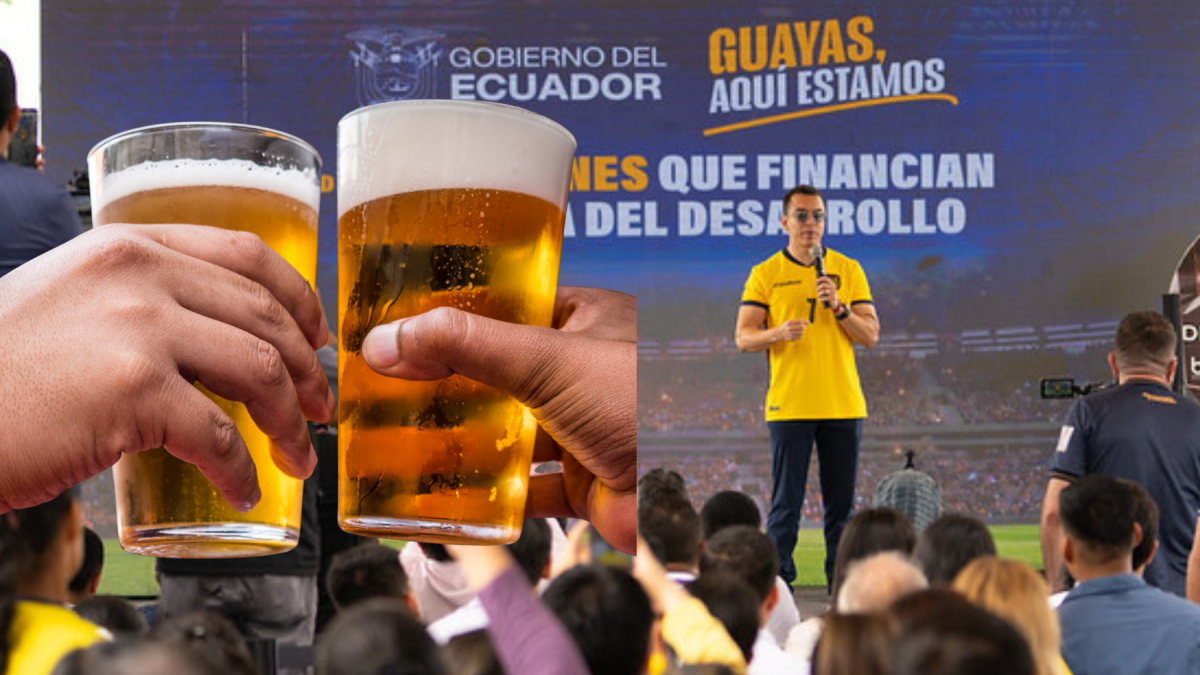 Noboa elimina el ICE a la cerveza: ¿cuánto costará ahora el 